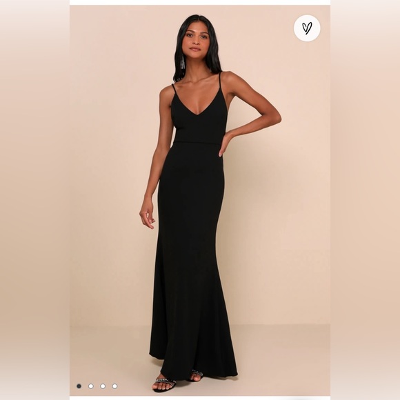 Black Wedding Guest Dress - Picture 1 of 3